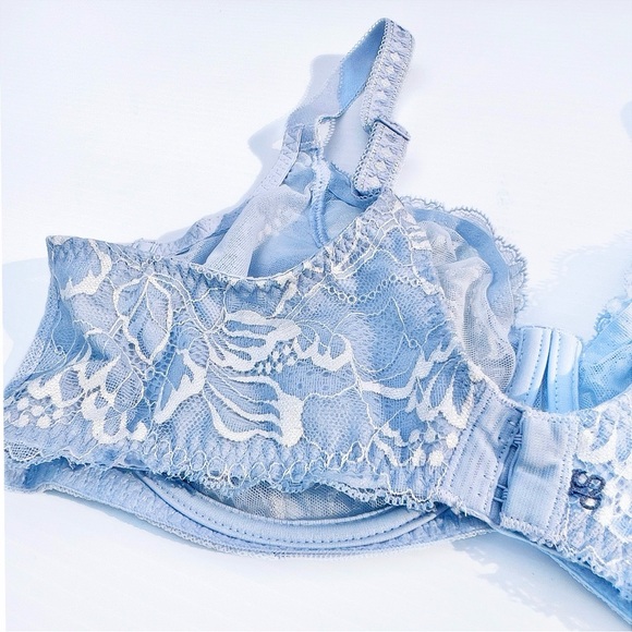 Simone Perele 36D Promesse 12H322 Full Cup Bra in Frozen - Picture 13 of 16